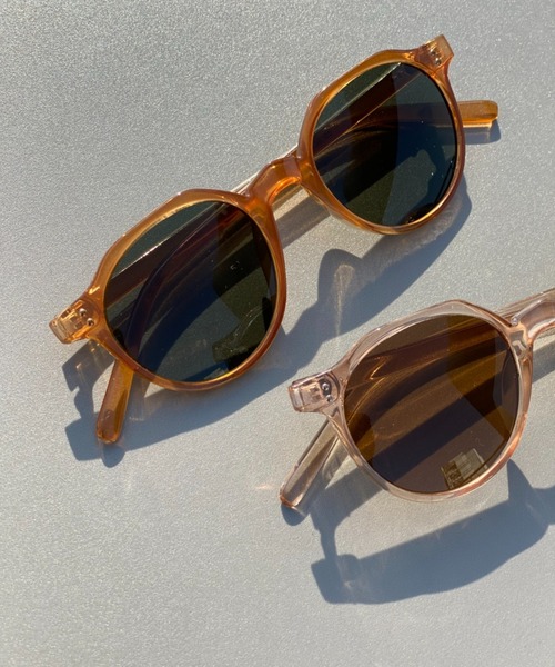 CIAOPANIC（チャオパニック）の「ラウンドサングラス（サングラス・レディース・カーキ/キャメル/ピンク・FREE）」の6枚目の写真