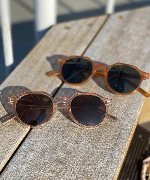 CIAOPANIC（チャオパニック）の「ラウンドサングラス（サングラス・レディース・カーキ/キャメル/ピンク・FREE）」の7枚目の写真