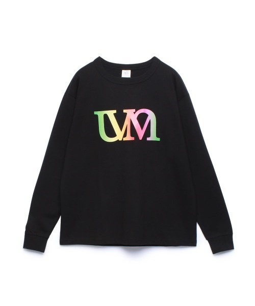 FRUIT OF THE LOOM(フルーツオブザルーム)の「FTLロングスリーブTシャツ / ロンT / ユニセックス ジェンダーレス / ヘビーユーズ(Tシャツ/カットソー・メンズ・ホワイト/ブラック・L/M/XL)」の1枚目の写真