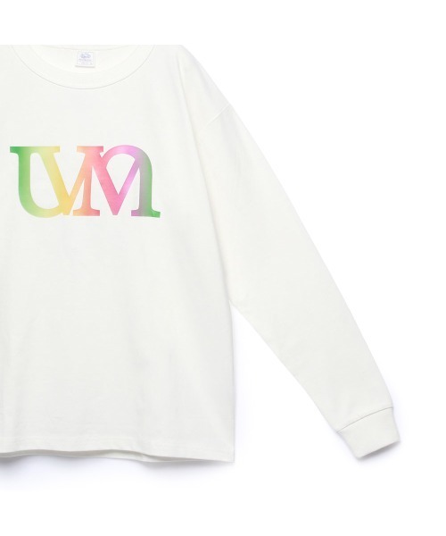 FRUIT OF THE LOOM(フルーツオブザルーム)の「FTLロングスリーブTシャツ / ロンT / ユニセックス ジェンダーレス / ヘビーユーズ(Tシャツ/カットソー・メンズ・ホワイト/ブラック・L/M/XL)」の4枚目の写真