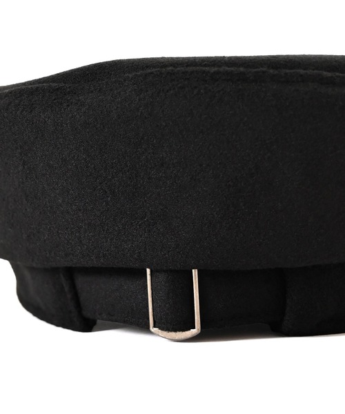 Narcissus（ナルシス）の「【Narcissus】シンプルキャスケット（キャスケット・レディース・ブラック・FREE）」の7枚目の写真