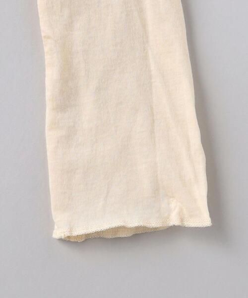 6（ロク）の「＜6(ROKU)＞COTTON SILK CREW NECK LONG SLEEVE TOP/カットソー（Tシャツ/カットソー・レディース・ブラック/シャーベット・FREE）」の8枚目の写真