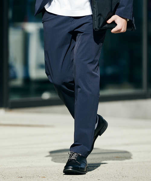 JOURNAL STANDARD(ジャーナルスタンダード)の「ナイロン 4WAY テーパード パンツ(スラックス・メンズ・ブラック/ネイビー・LARGE/SMALL/MEDIUM)」の12枚目の写真