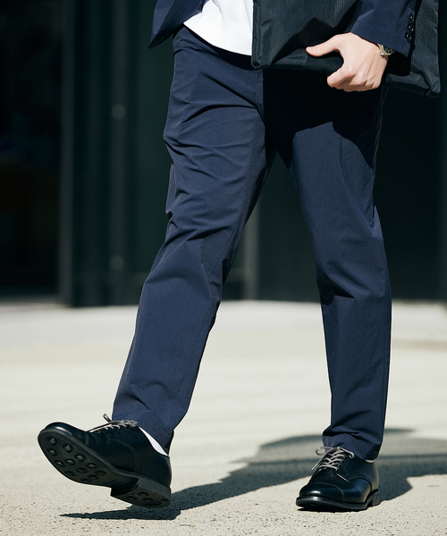 JOURNAL STANDARD(ジャーナルスタンダード)の「ナイロン 4WAY テーパード パンツ(スラックス・メンズ・ブラック/ネイビー・LARGE/SMALL/MEDIUM)」の13枚目の写真