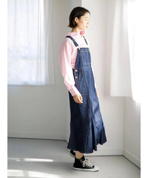 koe（コエ）の「マーメイドジャンスカ＊（つなぎ/オールインワン・レディース・インディゴブルー/ブルー・M）」の18枚目の写真