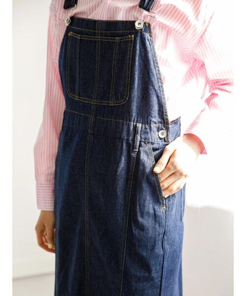 koe（コエ）の「マーメイドジャンスカ＊（つなぎ/オールインワン・レディース・インディゴブルー/ブルー・M）」の22枚目の写真