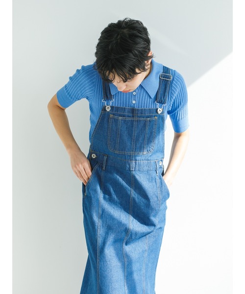 koe（コエ）の「マーメイドジャンスカ＊（つなぎ/オールインワン・レディース・インディゴブルー/ブルー・M）」の10枚目の写真