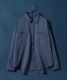 ANPAS | Twill Fabric Big Silhouette Work Shirt/ツイル ビッグシルエット ワークシャツ(シャツ/ブラウス)