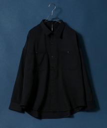 Twill Fabric Big Silhouette Work Shirt/ツイル ビッグシルエット ワークシャツ