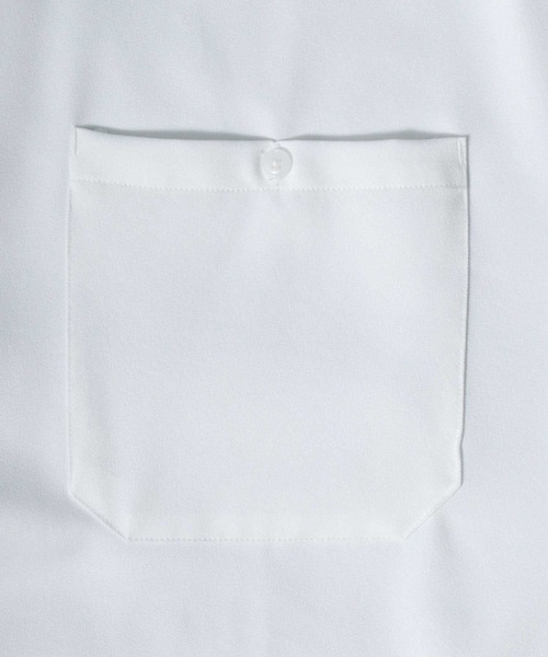 ANPAS(アンパス)の「Twill Fabric Big Silhouette Work Shirt/ツイル ビッグシルエット ワークシャツ(シャツ/ブラウス・メンズ・ホワイト/ブラック/グリーン/グレイッシュベージュ/ホワイト系その他/ブラック系その他/ベージュ系その他/グリーン系その他/ブルー系その他/グレイッシュブルー・M/L/XL)」の13枚目の写真
