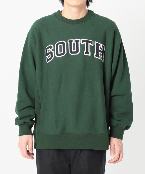 B.C STOCK（ベーセーストック）の「U.S.HEAVYCOTTONカレッジスウェット（スウェット・メンズ・ホワイト/ネイビー/グリーン・SMALL/MEDIUM/LARGE）」の21枚目の写真