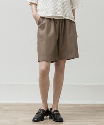 ALLUMER | シンセティックレザーハーフパンツ(その他パンツ)
