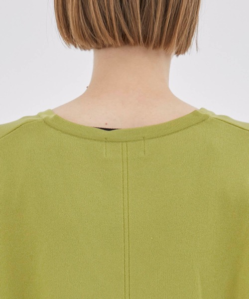 CITY TOKYO（シティトウキョウ）の「Vネックノースリーブベスト（ベスト・レディース・グレー/ライム/ブラック・FREE）」の5枚目の写真