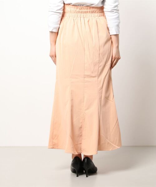 omom sot（オムオムソット）の「スカート マーメイド ハイウエスト omom sot（スカート・レディース・オレンジ/グリーン/アイボリー・F）」の16枚目の写真