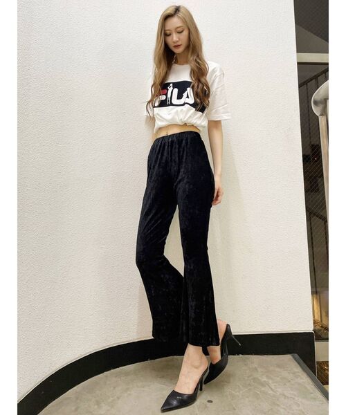 FILA（フィラ）の「GYDA×FILA BASKETBALL BIG Tシャツ（Tシャツ/カットソー・レディース・ブラック/ネイビー/オフホワイト・FREE）」の16枚目の写真