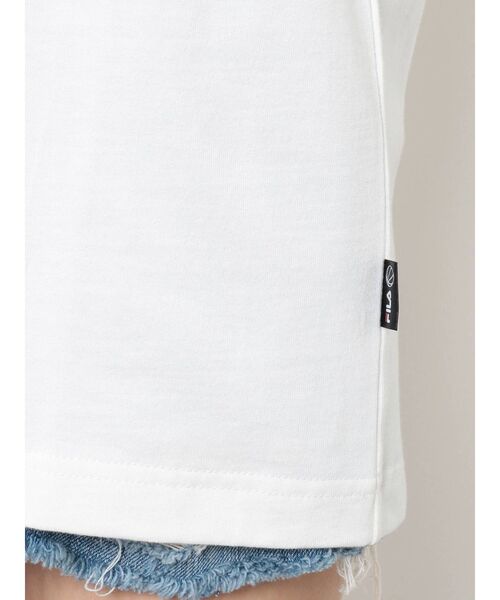 FILA（フィラ）の「GYDA×FILA BASKETBALL BIG Tシャツ（Tシャツ/カットソー・レディース・ブラック/ネイビー/オフホワイト・FREE）」の21枚目の写真