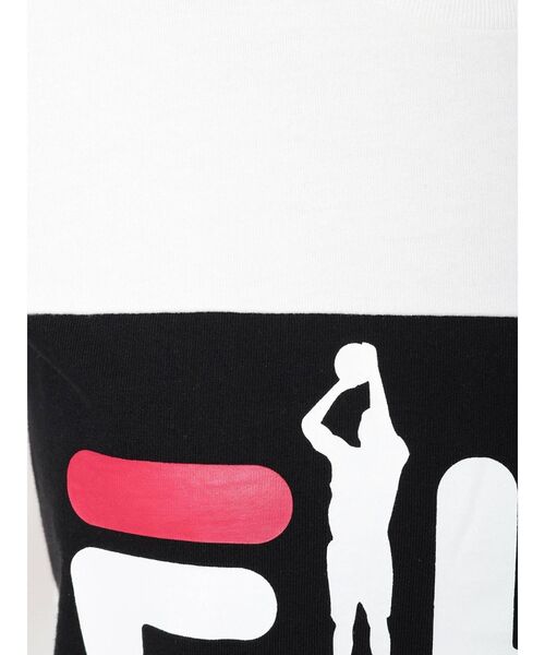 FILA（フィラ）の「GYDA×FILA BASKETBALL BIG Tシャツ（Tシャツ/カットソー・レディース・ブラック/ネイビー/オフホワイト・FREE）」の14枚目の写真