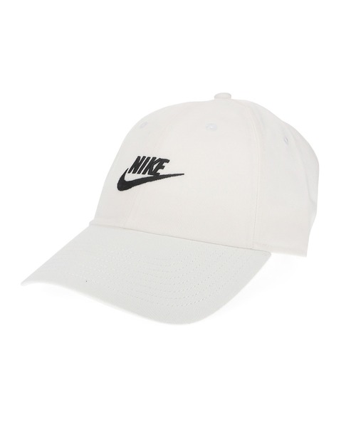 NIKE(ナイキ)の「【NIKE】ナイキ スポーツウェア ヘリテージ86 フューチュラ ウォッシュドキャップ ウィメンズ(キャップ・レディース・ホワイト/ブラック/ベージュ/サックスブルー/ダークブラウン/ブラック系その他/ベージュ系その他2/グリーン系その他/グリーン/ブルー系その他3・FREE)」の2枚目の写真