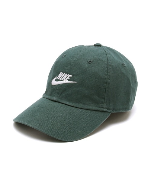 NIKE(ナイキ)の「【NIKE】ナイキ スポーツウェア ヘリテージ86 フューチュラ ウォッシュドキャップ ウィメンズ(キャップ・レディース・ホワイト/ブラック/ベージュ/サックスブルー/ダークブラウン/ブラック系その他/ベージュ系その他2/グリーン系その他/グリーン/ブルー系その他3・FREE)」の7枚目の写真