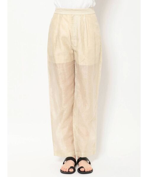 Ungrid（アングリッド）の「ウエストステッチシアータックパンツ（その他パンツ・レディース・ピンク/ベージュ/キャメル・FREE）」の7枚目の写真