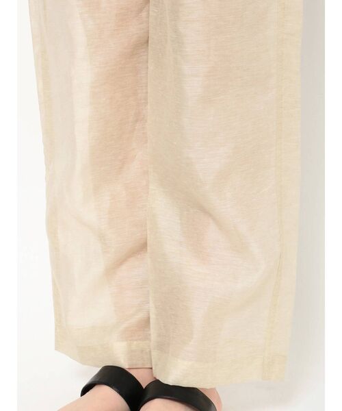 Ungrid（アングリッド）の「ウエストステッチシアータックパンツ（その他パンツ・レディース・ピンク/ベージュ/キャメル・FREE）」の18枚目の写真