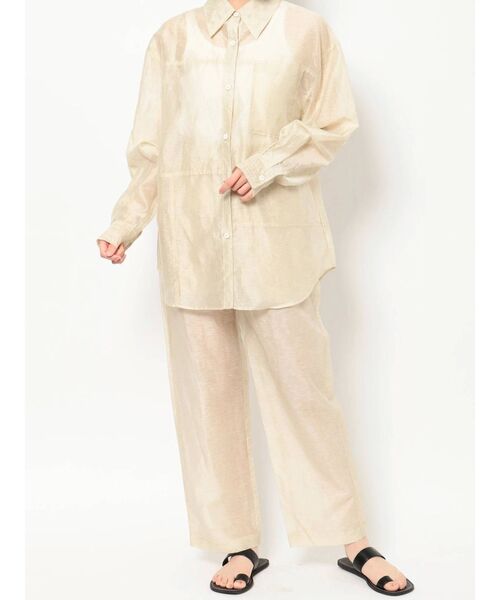 Ungrid（アングリッド）の「ウエストステッチシアータックパンツ（その他パンツ・レディース・ピンク/ベージュ/キャメル・FREE）」の19枚目の写真