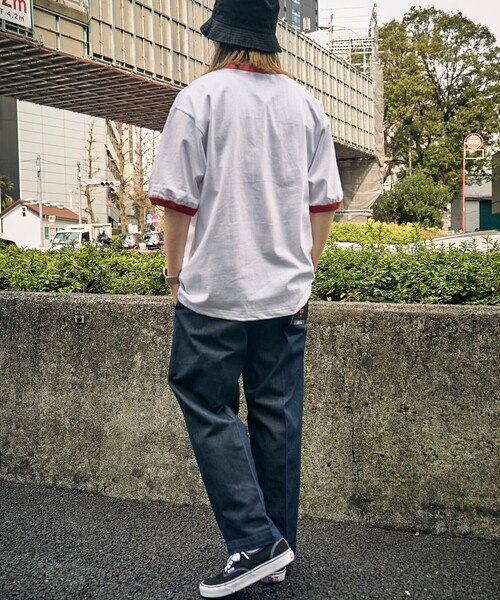 BEN DAVIS（ベンデイビス）の「【BEN DAVIS/ベンデイヴィス】 別注スタジアムロゴリンガーTee/ロゴリンガーTシャツ/ユニセックス（Tシャツ/カットソー・レディース・グリーン/ホワイト/ブルー/ブラック/レッド・SMALL/MEDIUM/LARGE/X-LARGE）」の12枚目の写真