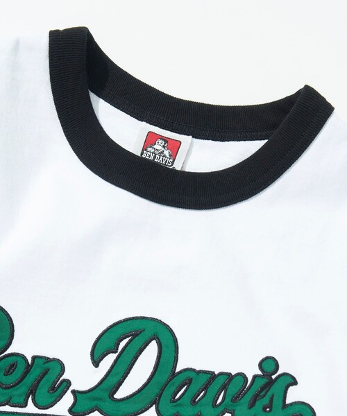 BEN DAVIS（ベンデイビス）の「【BEN DAVIS/ベンデイヴィス】 別注スタジアムロゴリンガーTee/ロゴリンガーTシャツ/ユニセックス（Tシャツ/カットソー・レディース・グリーン/ホワイト/ブルー/ブラック/レッド・SMALL/MEDIUM/LARGE/X-LARGE）」の22枚目の写真