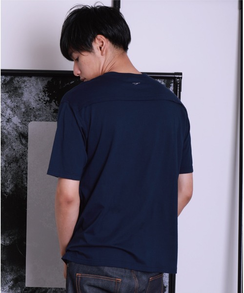 A DEGREE FAHRENHEIT（エーディグリーファーレンハイ）の「【ユニセックス商品】MINTオ-バーサイズ5分袖T（Tシャツ/カットソー・メンズ・ホワイト/ネイビー/ラベンダー・MEDIUM/LARGE/FREE）」の10枚目の写真