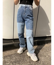 WC | 切り替えデザインデニム(デニムパンツ)