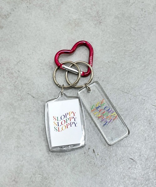 WHO'S WHO gallery(フーズフーギャラリー)の「【SLOPPY/スロッピー】キーホルダー(キーホルダー・レディース・サックスブルー/ピンク/グリーン/レッド・FREE)」の1枚目の写真