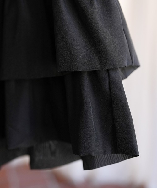 SAISON DE PAPILLON（セゾンドパピヨン）の「ティアードTシャツカットソー（Tシャツ/カットソー・レディース・ホワイト/ブラック/ラベンダー・M/L）」の19枚目の写真