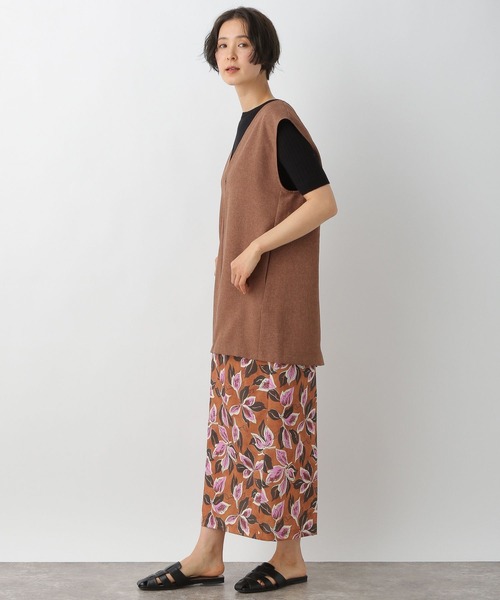 LEPSIM（レプシィム）の「12ゲージリブクループルオーバー　265074（ニット/セーター・レディース・ブラック/レッド/グレイッシュベージュ・MEDIUM/LARGE）」の8枚目の写真