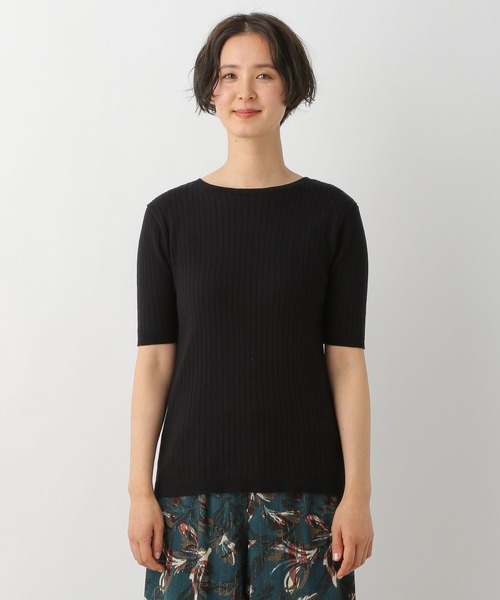 LEPSIM（レプシィム）の「12ゲージリブクループルオーバー　265074（ニット/セーター・レディース・ブラック/レッド/グレイッシュベージュ・MEDIUM/LARGE）」の12枚目の写真