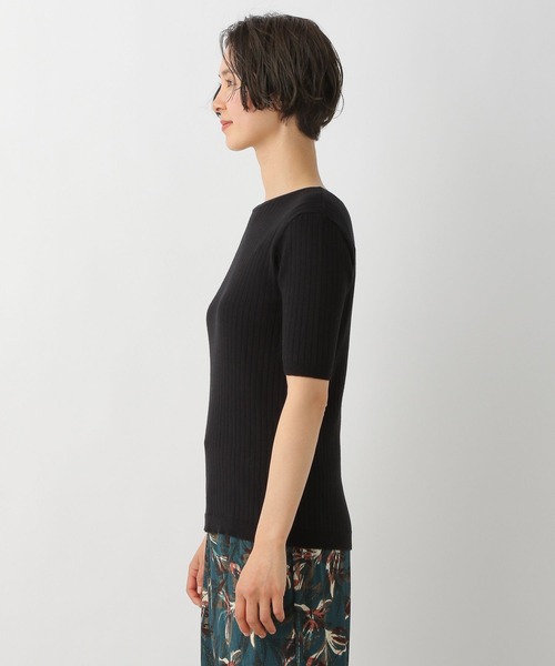 LEPSIM（レプシィム）の「12ゲージリブクループルオーバー　265074（ニット/セーター・レディース・ブラック/レッド/グレイッシュベージュ・MEDIUM/LARGE）」の15枚目の写真