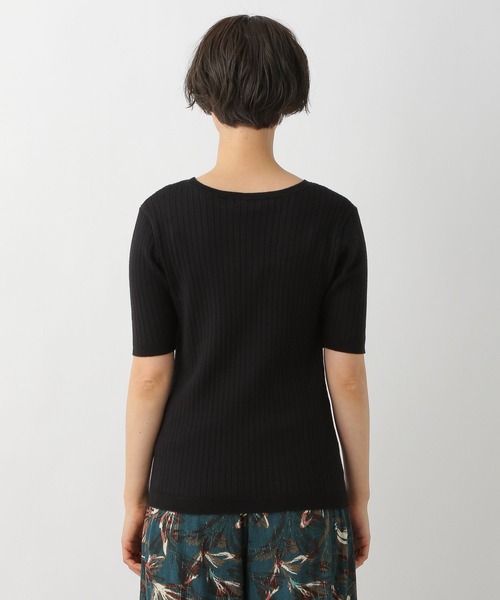 LEPSIM（レプシィム）の「12ゲージリブクループルオーバー　265074（ニット/セーター・レディース・ブラック/レッド/グレイッシュベージュ・MEDIUM/LARGE）」の18枚目の写真