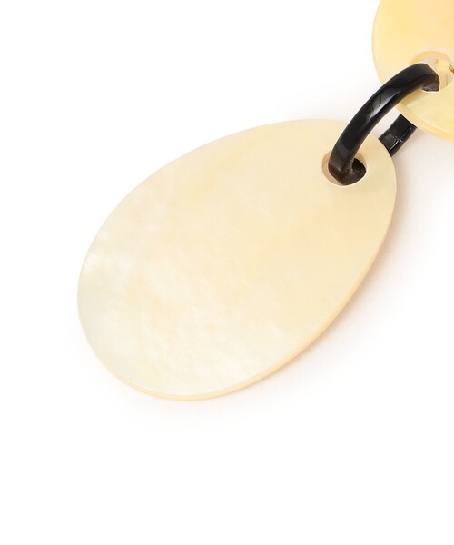 MARION GODART（マリオンゴダール）の「Marion Godart:オーバルイヤリング（イヤリング・レディース・ナチュラル・ONE SIZE）」の3枚目の写真