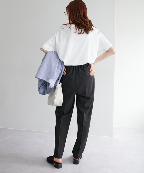 DISCOAT（ディスコート）の「ワイドテーパードパンツ（その他パンツ・レディース・ブラック/グリーン・MEDIUM/LARGE）」の5枚目の写真