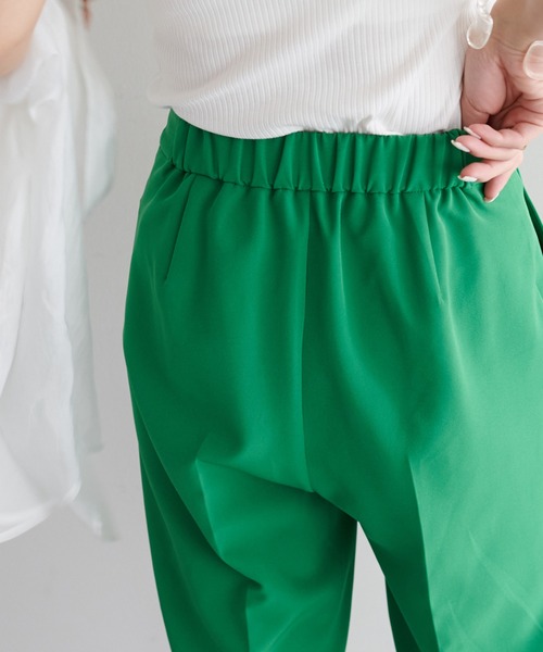 DISCOAT（ディスコート）の「ワイドテーパードパンツ（その他パンツ・レディース・ブラック/グリーン・MEDIUM/LARGE）」の21枚目の写真