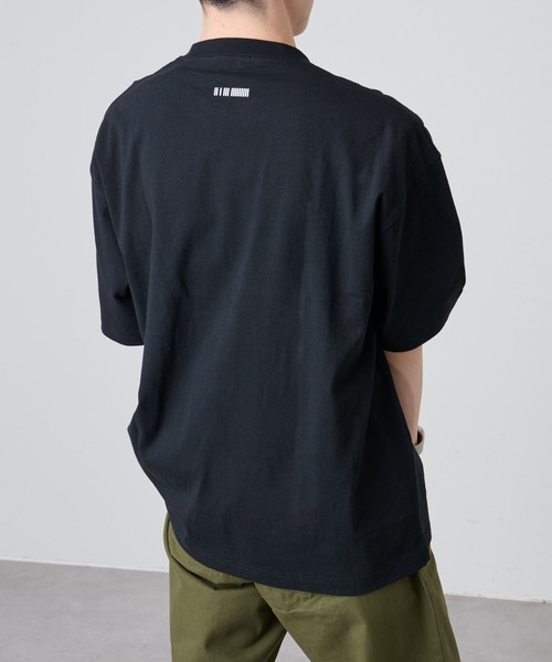 COLONY 2139(コロニートゥーワンスリーナイン)の「ワンポイント刺繍BIG T / UNISEX オーバーサイズ(Tシャツ/カットソー・メンズ・ホワイト/ブラック/オレンジ・MEDIUM/LARGE)」の15枚目の写真