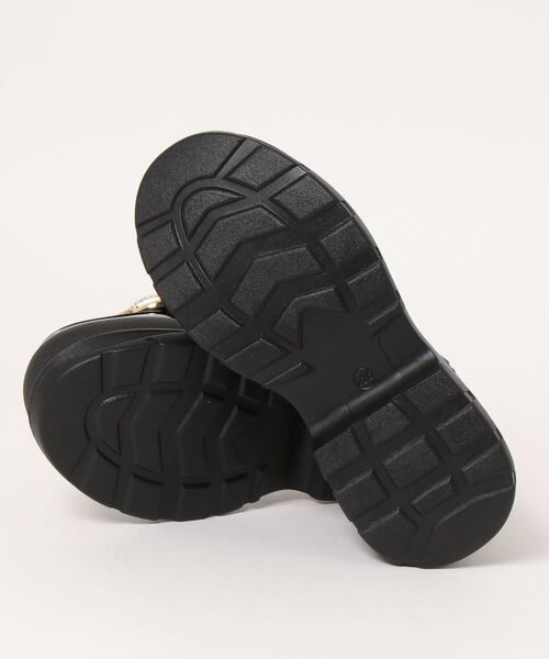Nine West ラグソール 人気厚底 ブラックチェーン装飾ローファー Amazon.com | Nine West Women's Glammy Loafer, Black Patent