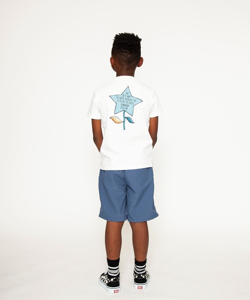 JUNKSOUL(ジャンクソウル)の「JUNK SOUL/★に願いをTシャツ (M4)(Tシャツ/カットソー・キッズ・ライトイエロー/ホワイト・100cm/110cm/160cm/120cm/130cm/150cm/140cm)」の2枚目の写真