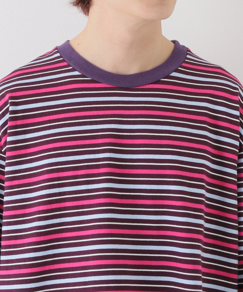 URU(ウル)の「【URU / ウル】LONG SLEEVE TEE(Tシャツ/カットソー・メンズ・パープル/アイボリー・MEDIUM/LARGE)」の20枚目の写真