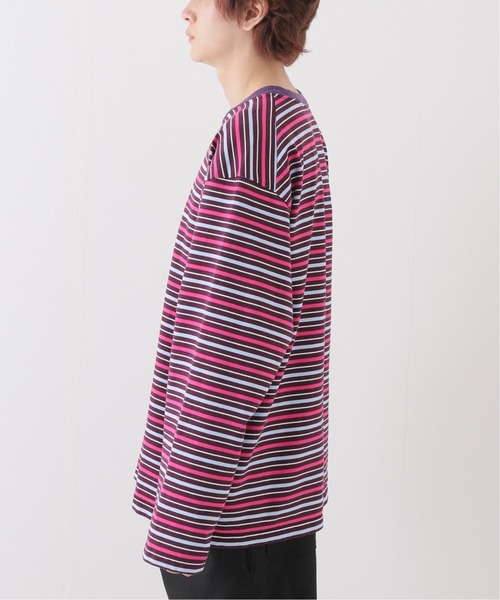 URU(ウル)の「【URU / ウル】LONG SLEEVE TEE(Tシャツ/カットソー・メンズ・パープル/アイボリー・MEDIUM/LARGE)」の5枚目の写真