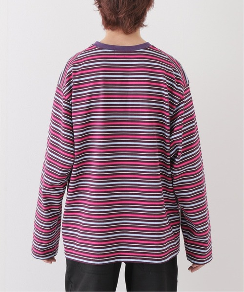URU(ウル)の「【URU / ウル】LONG SLEEVE TEE(Tシャツ/カットソー・メンズ・パープル/アイボリー・MEDIUM/LARGE)」の6枚目の写真