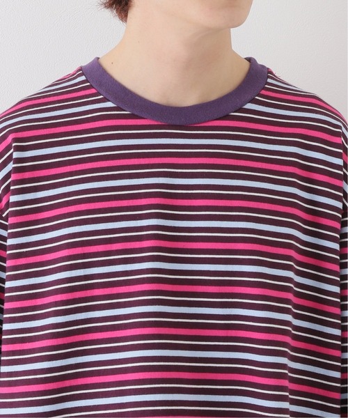 URU(ウル)の「【URU / ウル】LONG SLEEVE TEE(Tシャツ/カットソー・メンズ・パープル/アイボリー・MEDIUM/LARGE)」の7枚目の写真