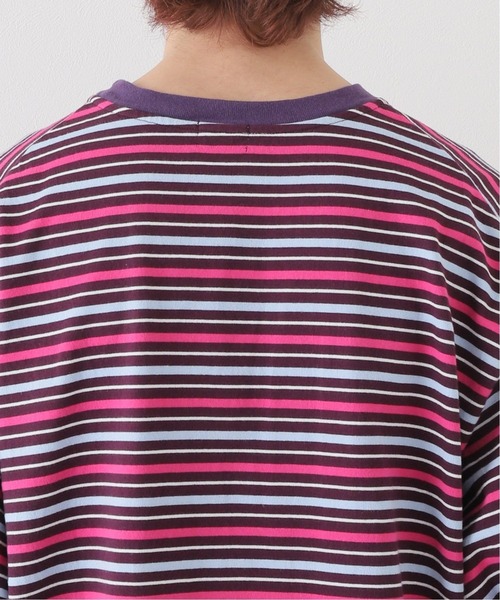 URU(ウル)の「【URU / ウル】LONG SLEEVE TEE(Tシャツ/カットソー・メンズ・パープル/アイボリー・MEDIUM/LARGE)」の8枚目の写真