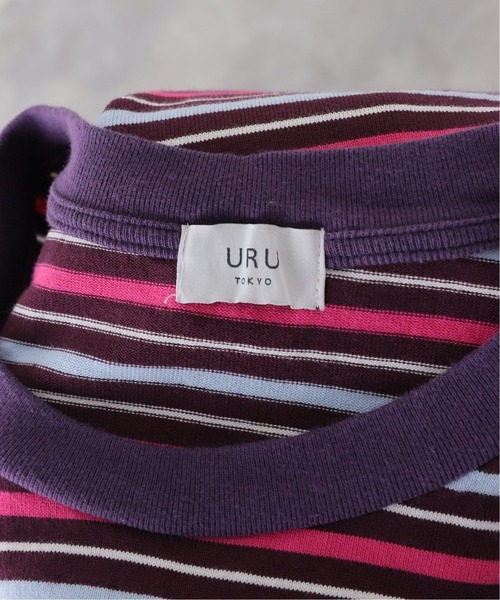 URU(ウル)の「【URU / ウル】LONG SLEEVE TEE(Tシャツ/カットソー・メンズ・パープル/アイボリー・MEDIUM/LARGE)」の12枚目の写真