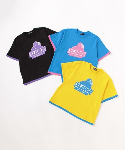 XLARGE KIDS OGゴリラプリントライトダウン入りジャケット XLARGE KIDS OGゴリラプリントライトダウン入りジャケット