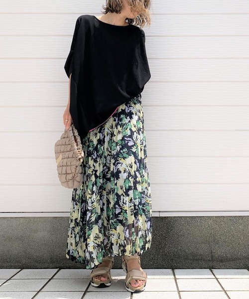 Q（キュー）の「フハクドッキングRelaxニット（ニット/セーター・レディース・ライトグレー/ブラック/ベージュ・MEDIUM）」の13枚目の写真